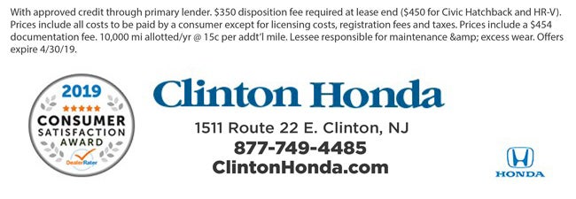 Clinton Honda Dream Car Garage Spring Event in Clinton, NJ