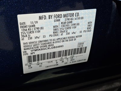 2020 Ford Explorer ST w/Navi