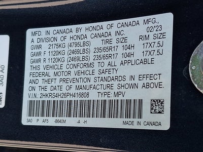 2023 Honda CR-V LX