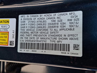 2024 Honda CR-V EX w/Navi