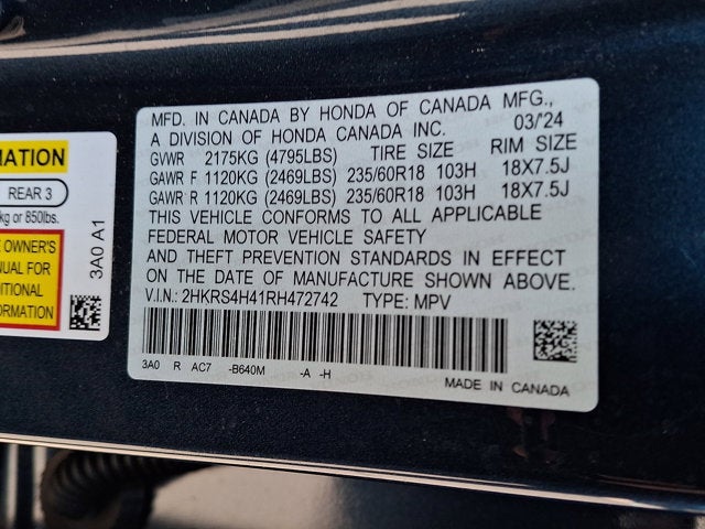 2024 Honda CR-V EX w/Navi