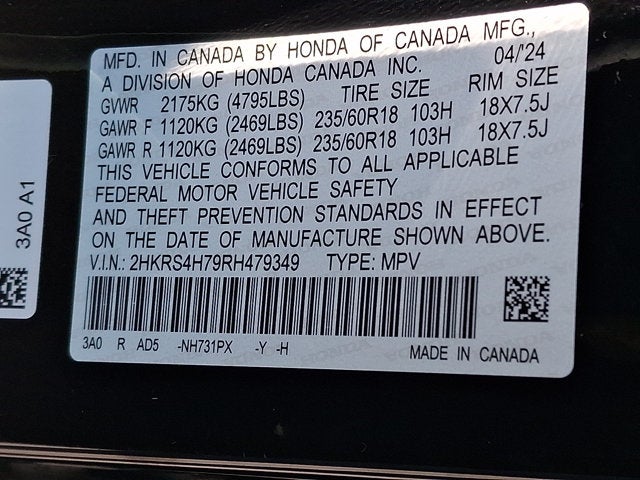 2024 Honda CR-V EX-L