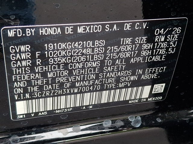 2027 Honda HR-V LX - Photo 28