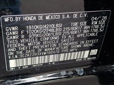 2027 Honda HR-V LX