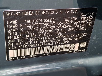 2026 Honda HR-V Sport