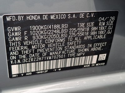 2027 Honda HR-V EX-L