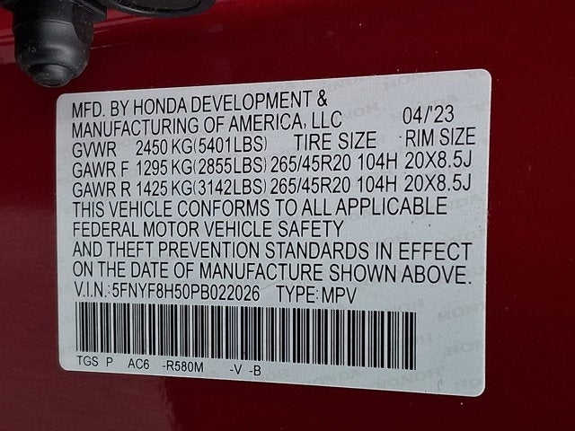 2023 Honda Passport EX-L