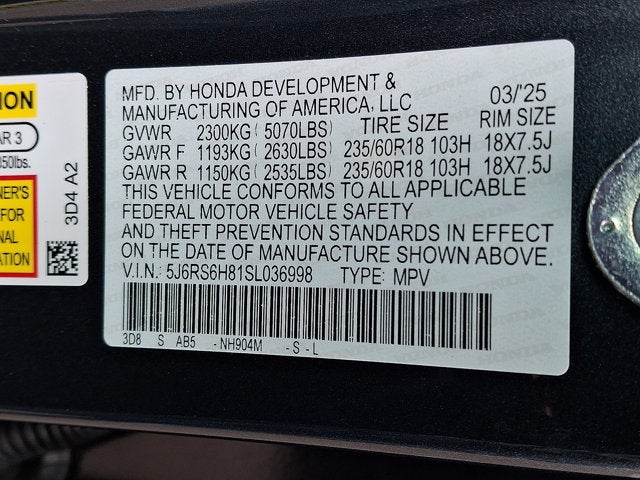 2025 Honda CR-V Hybrid Sport-L