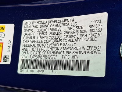 2024 Honda CR-V Hybrid Sport-L