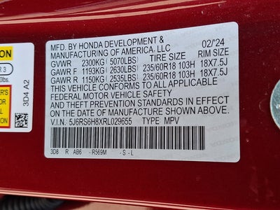 2024 Honda CR-V Hybrid Sport-L