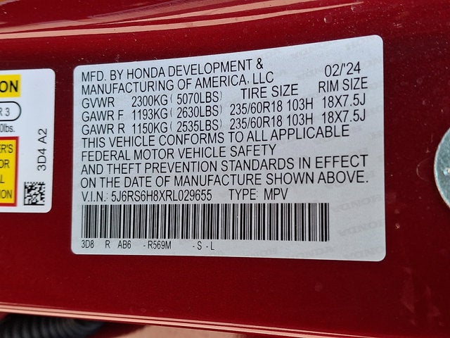 2024 Honda CR-V Hybrid Sport-L