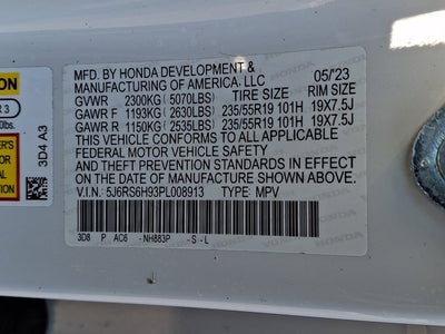 2023 Honda CR-V Hybrid Sport Touring w/Navi