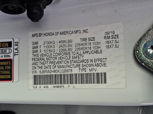 2019 Honda CR-V EX-L