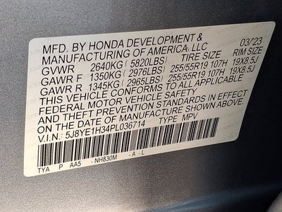 2023 Acura MDX Standard