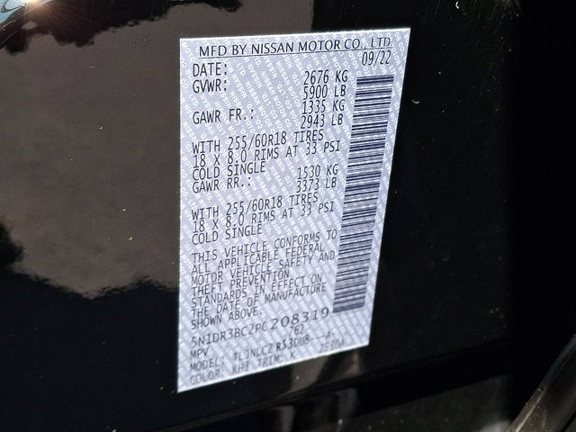 2023 Nissan Pathfinder SV