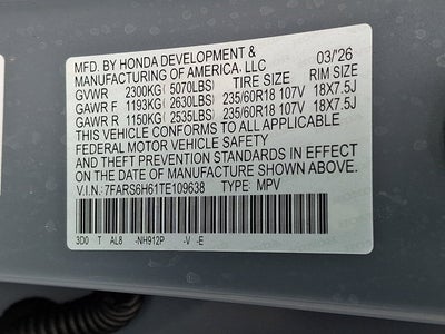 2026 Honda CR-V Hybrid TrailSport