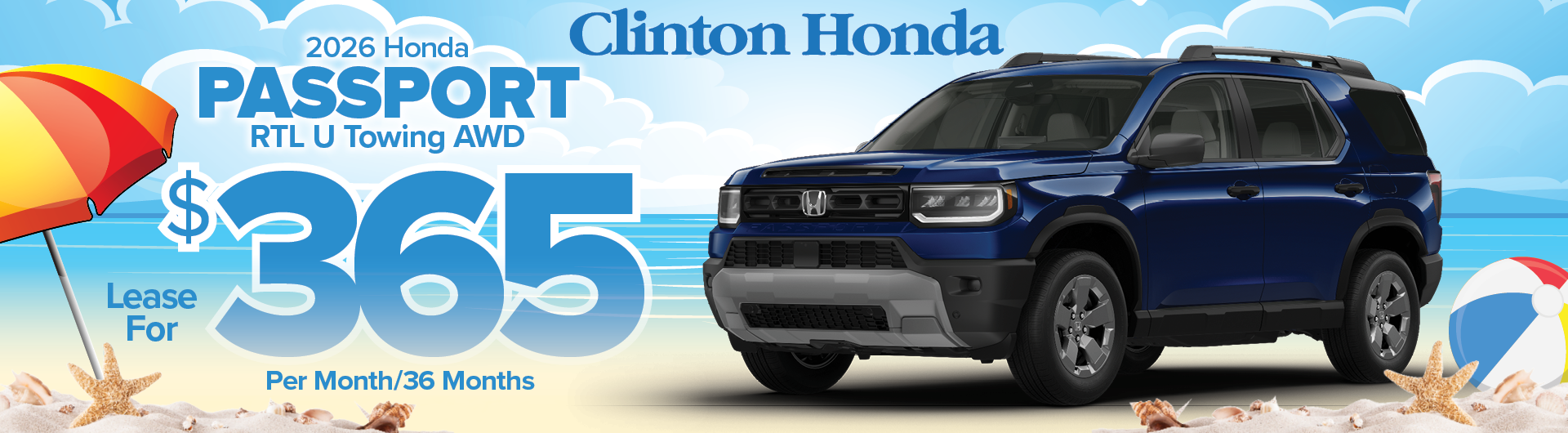 2026 Honda passport RTL U Towing AWD