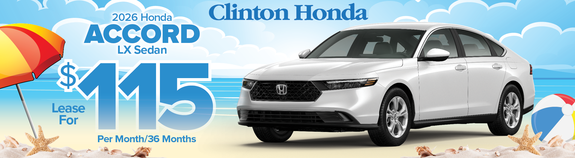 2026 Honda Accord LX Sedan