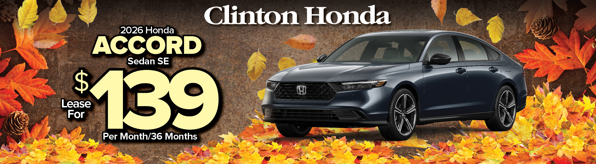 2026 Honda Accord Sedan SE