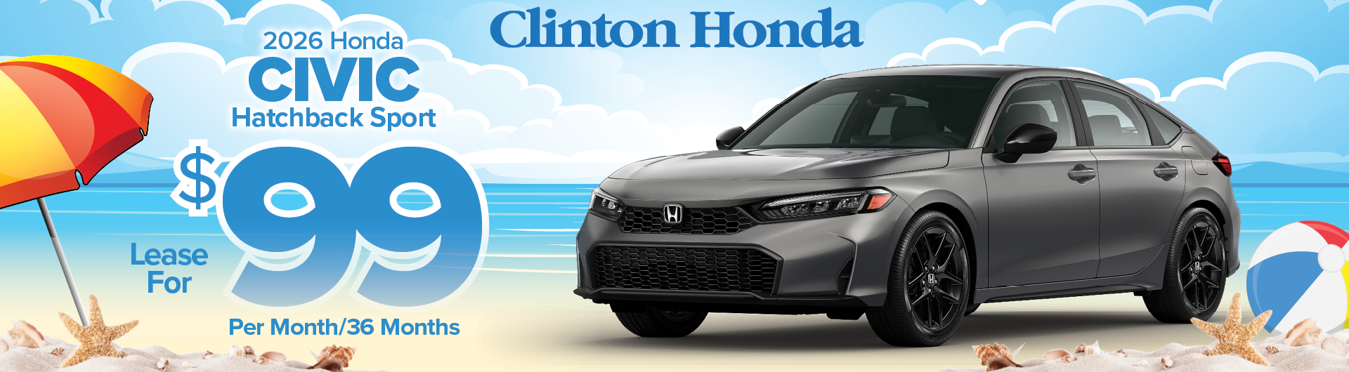 2026 Honda Civic Hatchback Sport