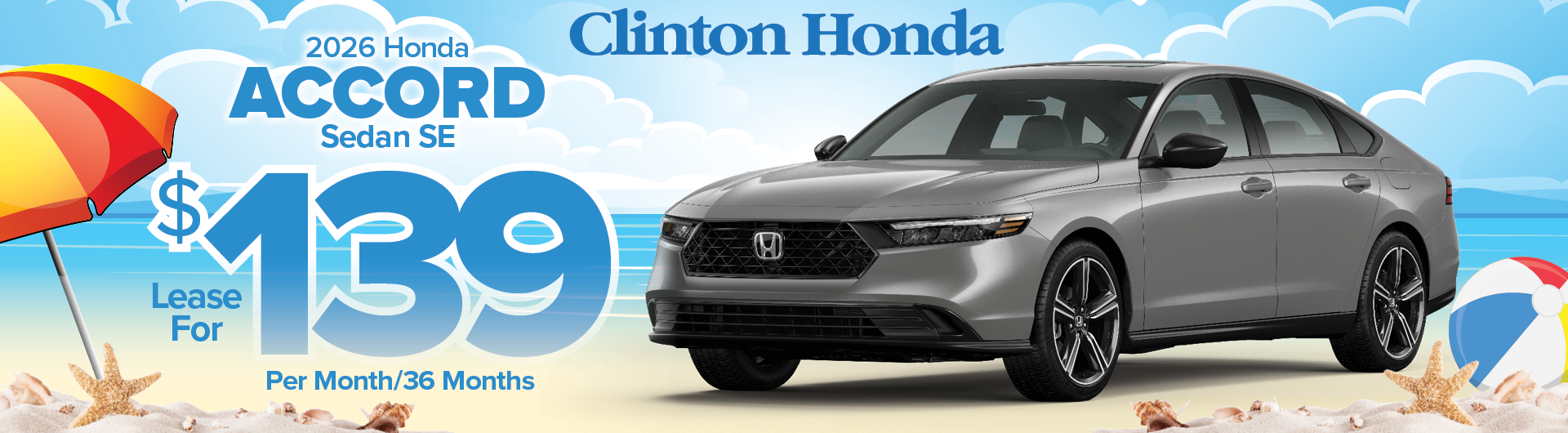 2026 Honda Accord Sedan SE