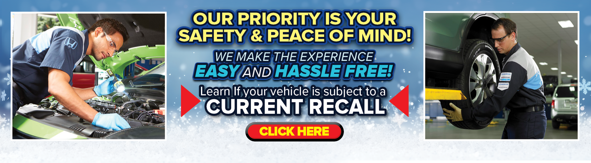 Updated Recall Banner.