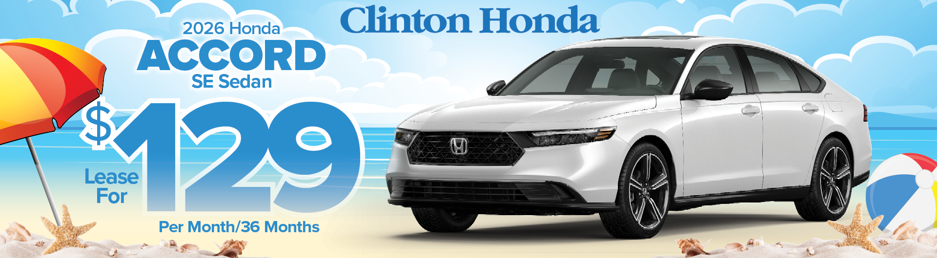 2026 Honda Accord SE Sedan