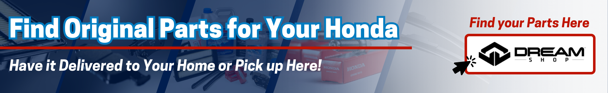Find Original Parts for Your Honda